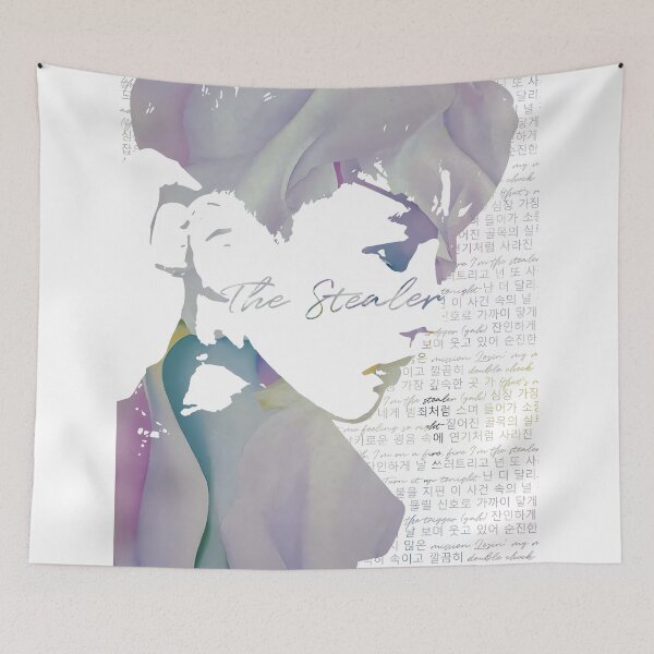 Item preview, The Boyz Q X Georgia O'Keeffe Painting Linoprint designed and sold by taeleesa.