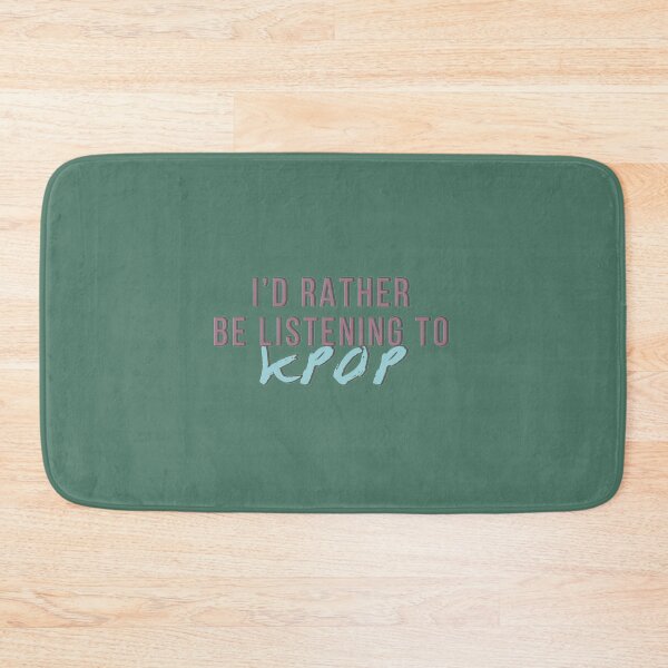 Item preview, Id rather be listening to kpop designed and sold by MiracleMockup.