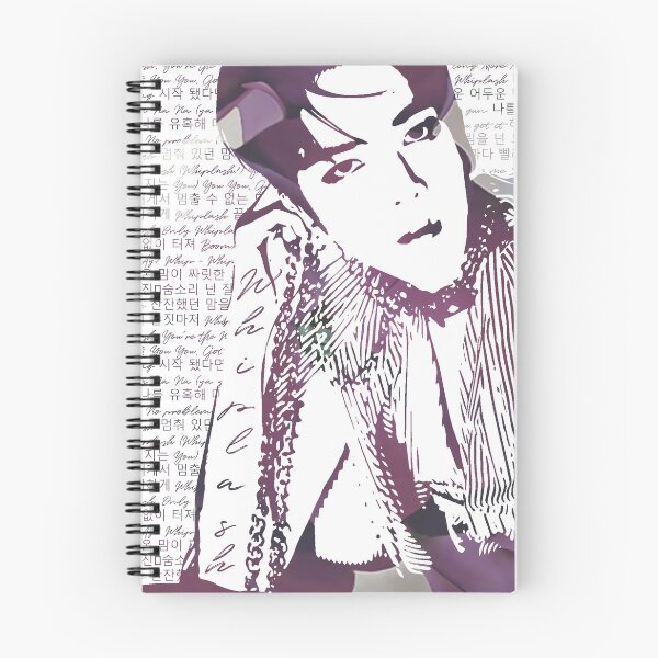 Item preview, The Boyz Younghoon X Georgia O'Keeffe Painting Linoprint designed and sold by taeleesa.