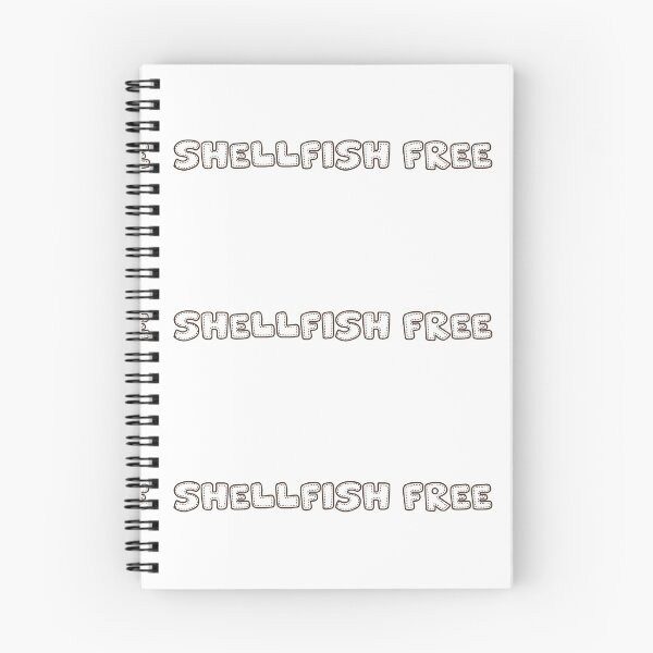 Item preview, Shellfish Free Food Allergy Awareness Stitch Letter Graphic designed and sold by lilytepper.