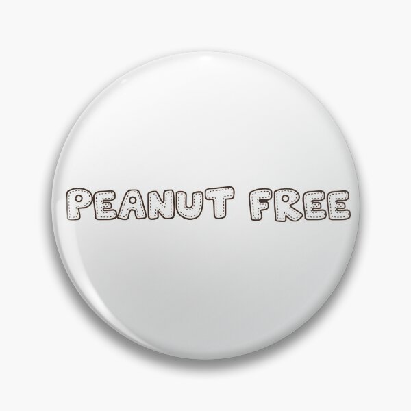 Item preview, Peanut Free Food Allergy Awareness Stitch Letter Graphic designed and sold by lilytepper.