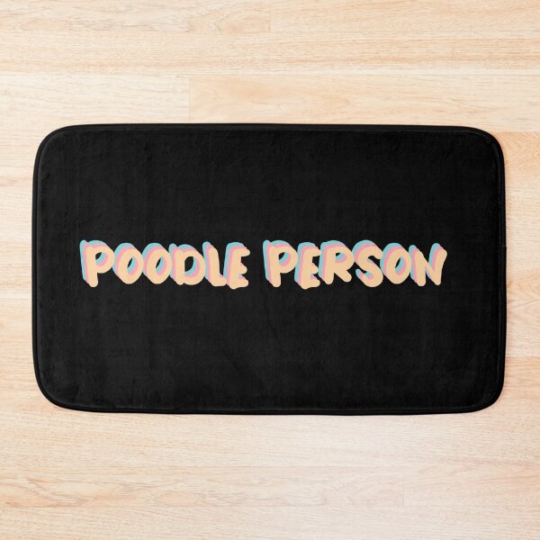 Item preview, Poodle person - Aesthetic designed and sold by Paperfly Studio.
