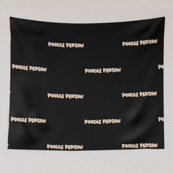 Item preview, Poodle person - Aesthetic designed and sold by Paperfly Studio.