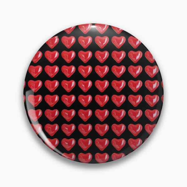 Item preview, small red hearts pattern 3d  designed and sold by kombos.
