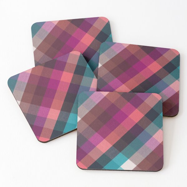 Item preview, Colorful Jewel-toned Plaid  designed and sold by TGIYHome.