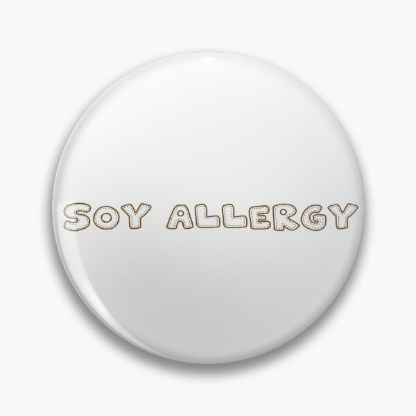 Item preview, Soy Allergy Food Allergy Awareness Stitch Letter Graphic designed and sold by lilytepper.