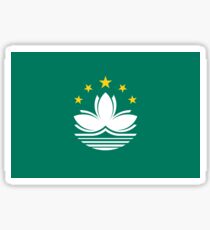 Macau-Flagge Sticker