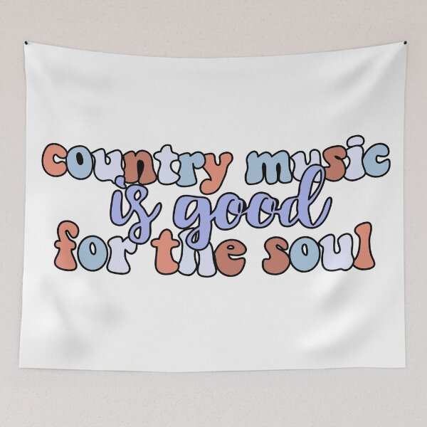 Item preview, Country Music Is Good For The Soul! designed and sold by Kjerstiana.