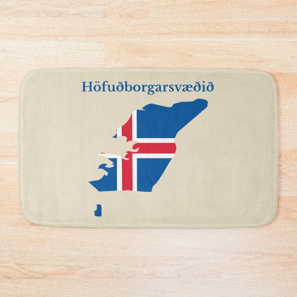 Item preview, Iceland Capital Region Map. designed and sold by marosharaf.