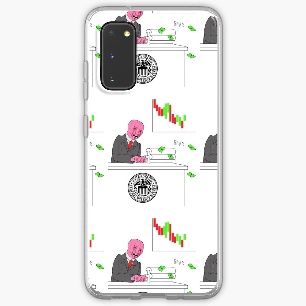 Money printer go BRRR Case & Skin for Samsung Galaxy