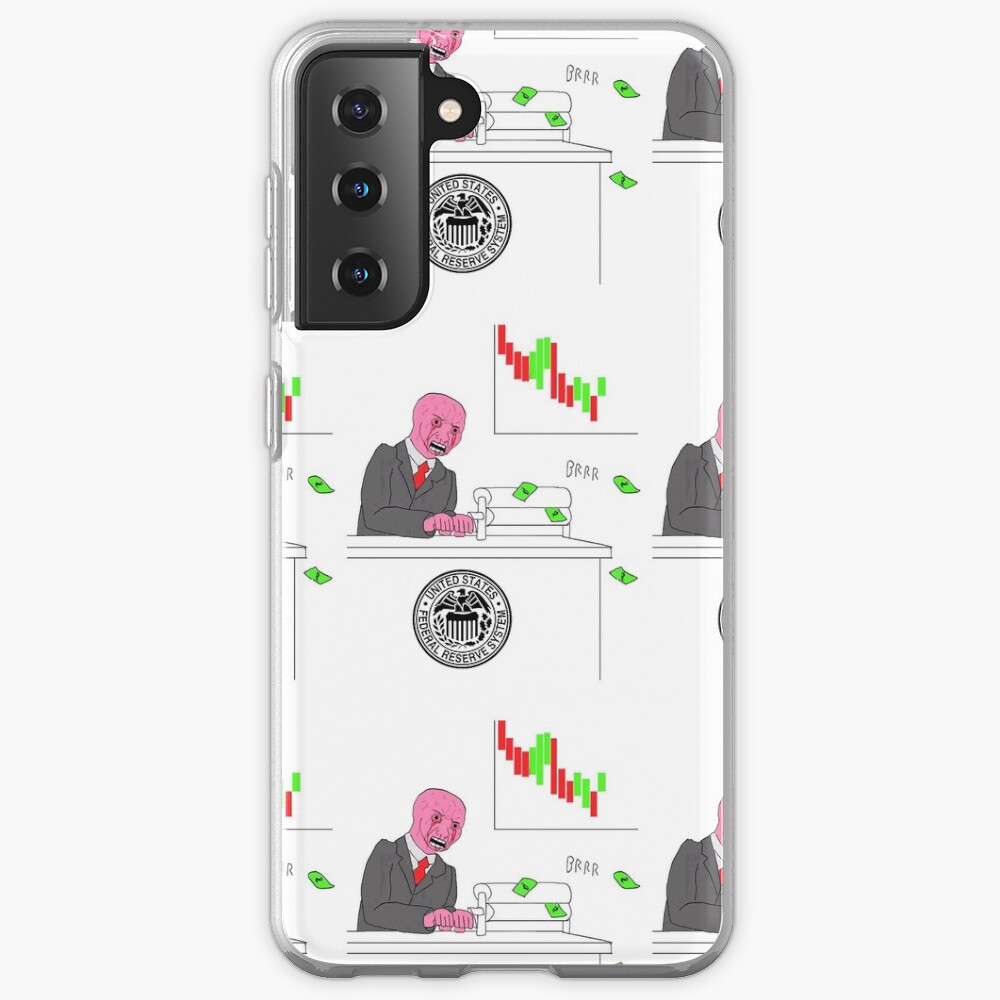 Money printer go BRRR Case & Skin for Samsung Galaxy