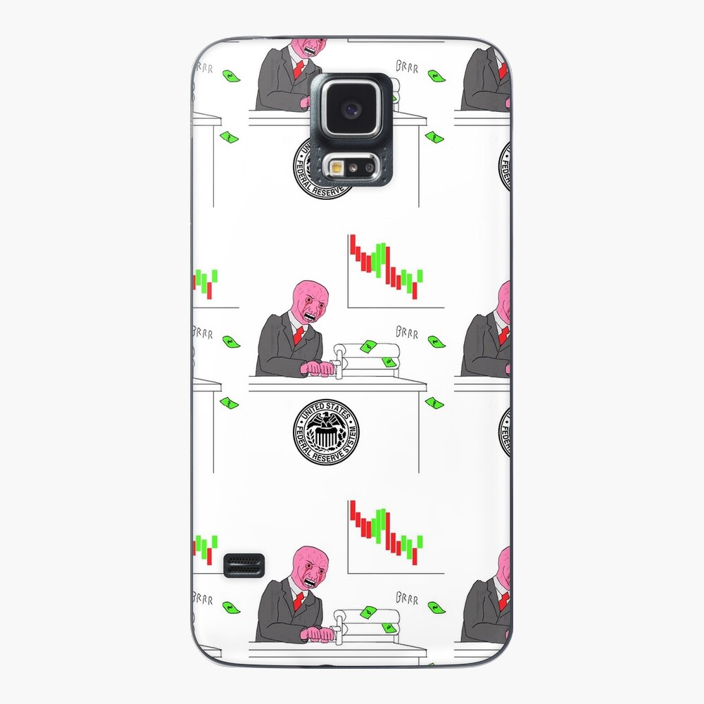 Money printer go BRRR Samsung Galaxy Phone Case