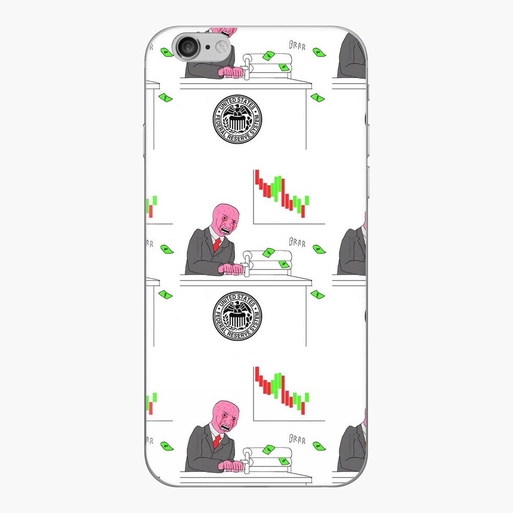 Money printer go BRRR iPhone Skin