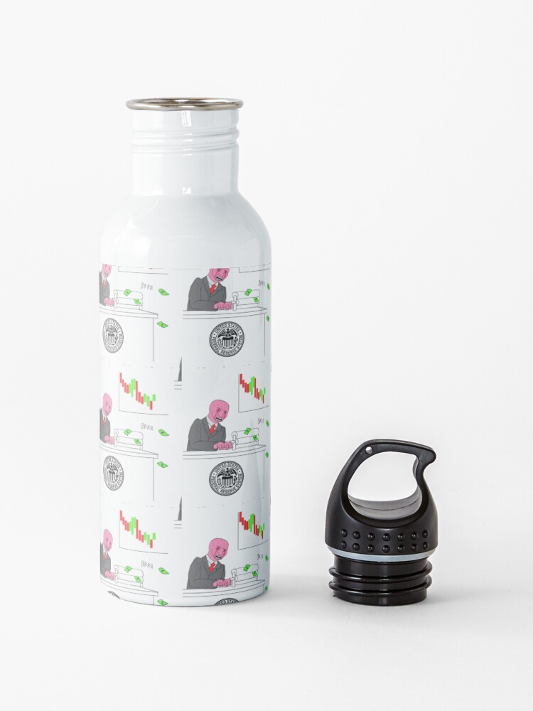 Alternate view of Money printer go BRRR Water Bottle