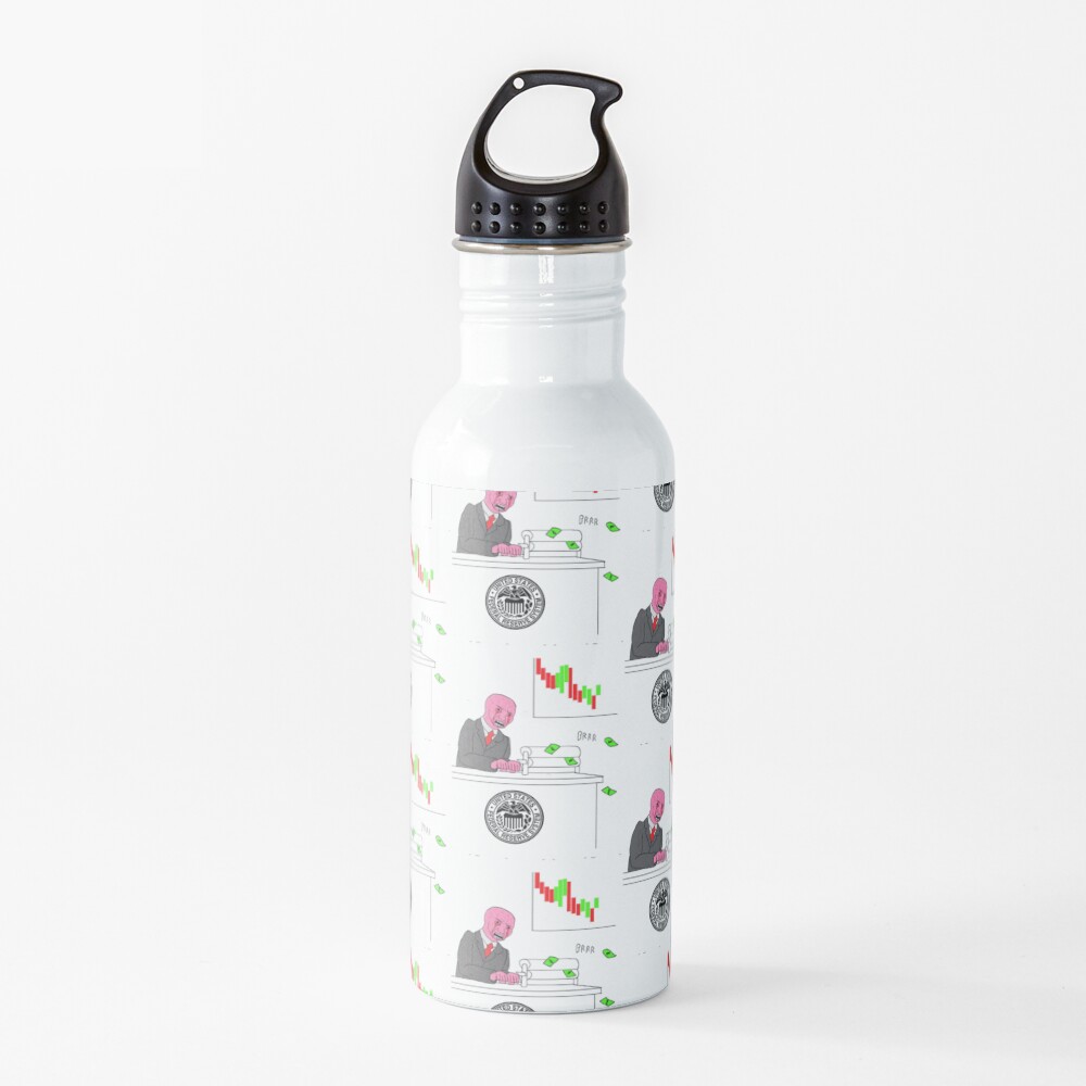 Money printer go BRRR Water Bottle