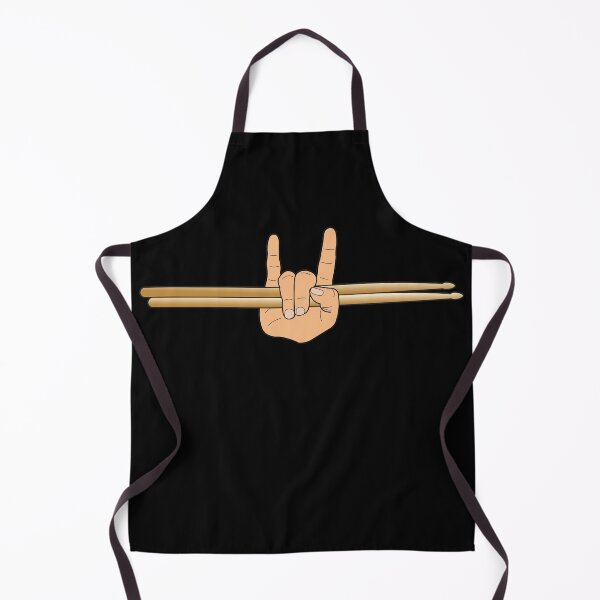 Item preview, Drummer Drumsticks Rocker Musician Heavy Metal Design designed and sold by Bill Herrin.