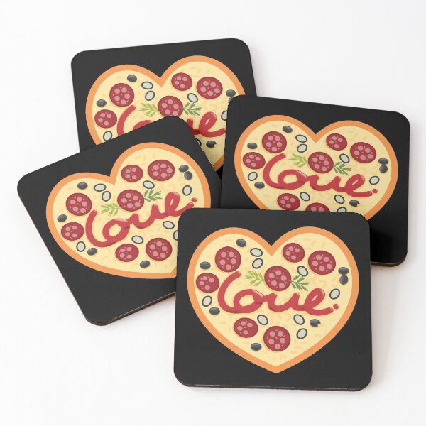 Item preview, pizza is my  love designed and sold by DIDAKU.