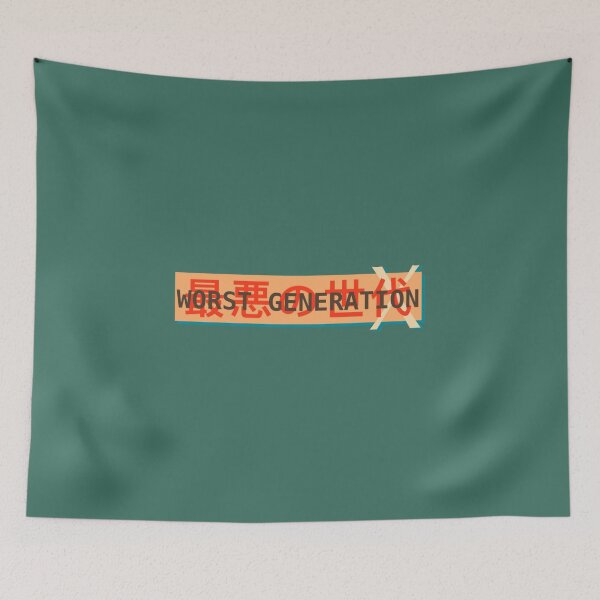 Item preview, The Worst Generation designed and sold by MiracleMockup.