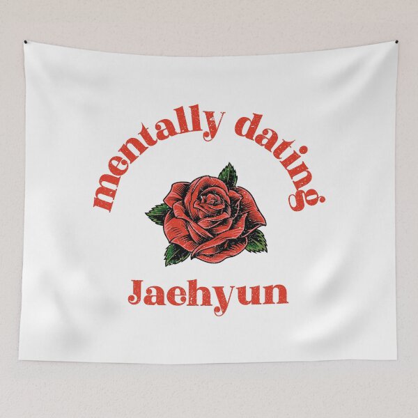 Item preview, Mentally dating Jaehyun typography designed and sold by Morcawork.