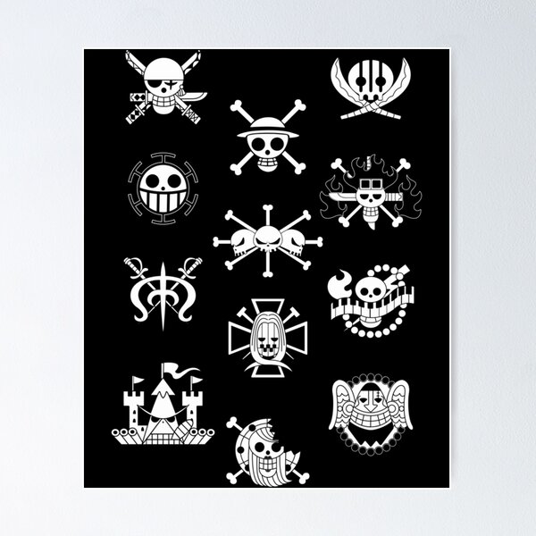 OnePiece Pirate Flag Pattern, OnePiece couverture Pattern, Straw