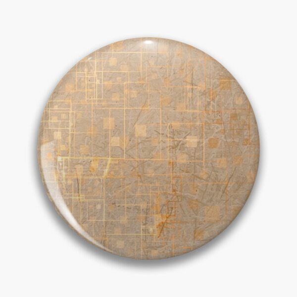 Item preview, brown geometric square pattern art abstract background designed and sold by Mrvell.
