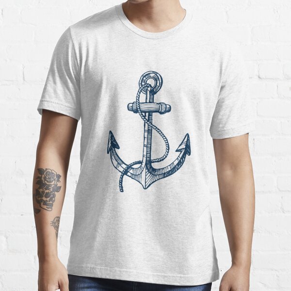 Anchor and steering wheel Essential T-Shirt