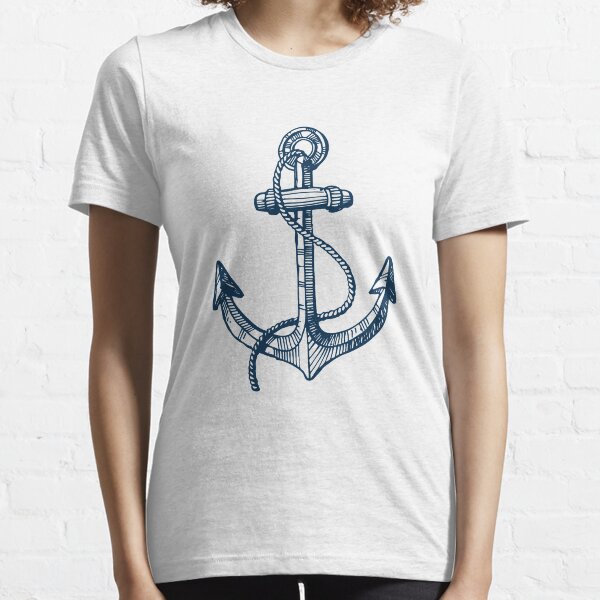 Anchor and steering wheel Essential T-Shirt