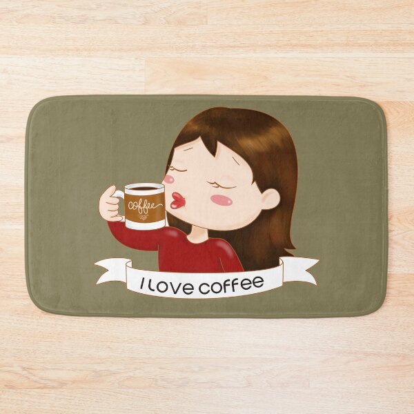 Item preview,  coffee kiss designed and sold by chrisbats.