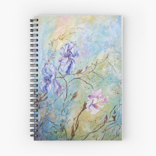 Item preview, Vintage Irises original painting designed and sold by BeeTartprints.