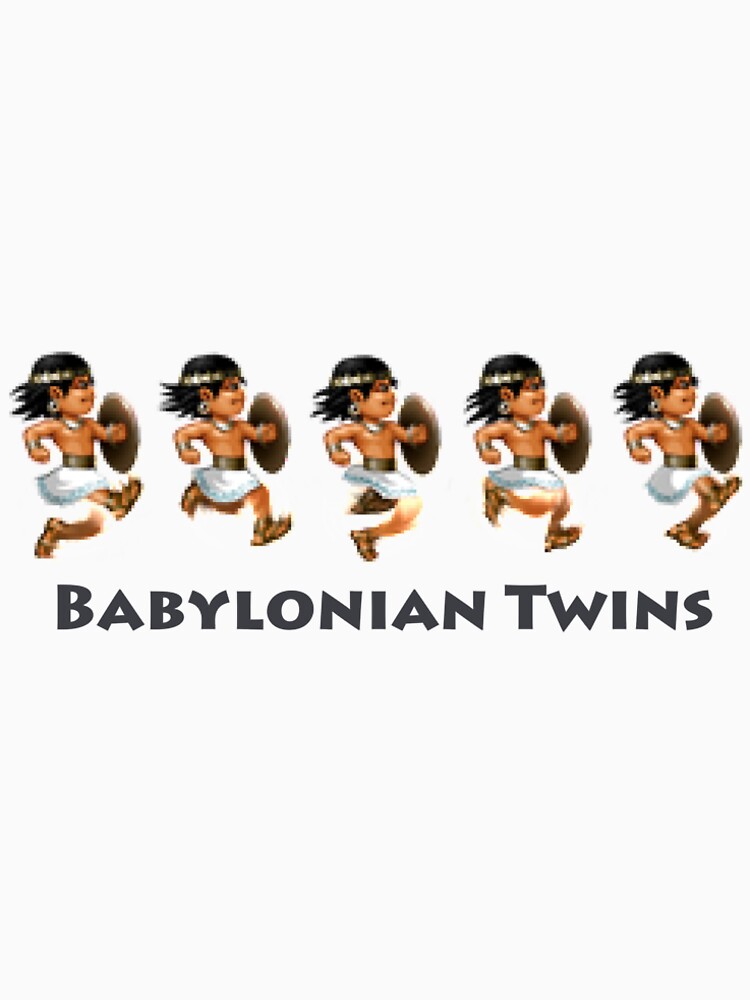 Basir sprinting in Babylonian Twins by zaqoora