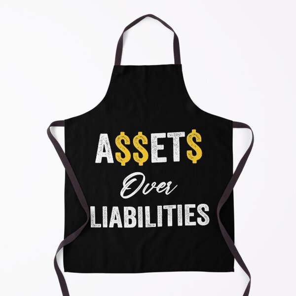 Item preview, Assets Over Liabilities - Funny Accountant  designed and sold by silverhexagon.