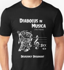 Diabolus in Musica (The Devil in Music -- The Tritone) Slim Fit T-Shirt