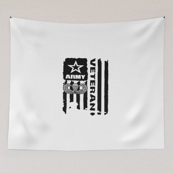 Item preview, ARMY VET FLAG designed and sold by malibuclassic70.