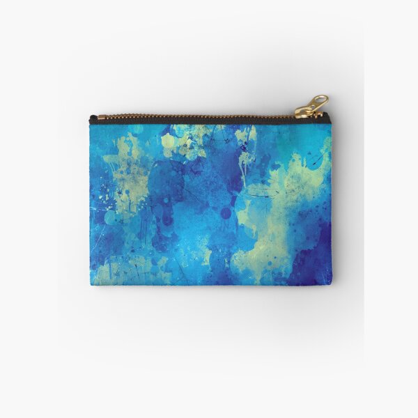 Item preview, Abstract, Blue Paint Splatter, Grunge Design designed and sold by TGIYHome.