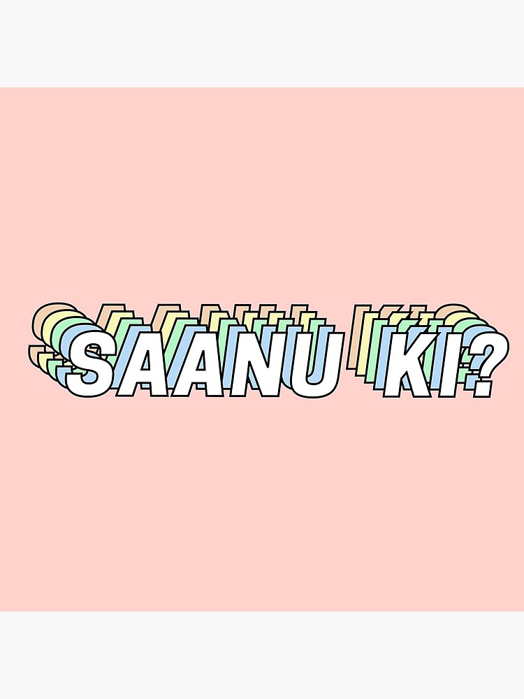 Saanu Ki? by zanyz