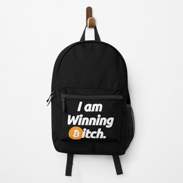 Item preview, I am Winning Bitcoin Trader Itch - Crypto Btc Love Currency Blockchain Quote designed and sold by elhefe.