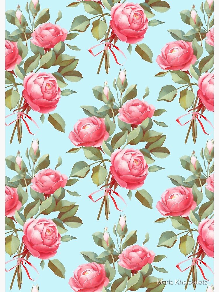 bouquet of three roses by bymuravka