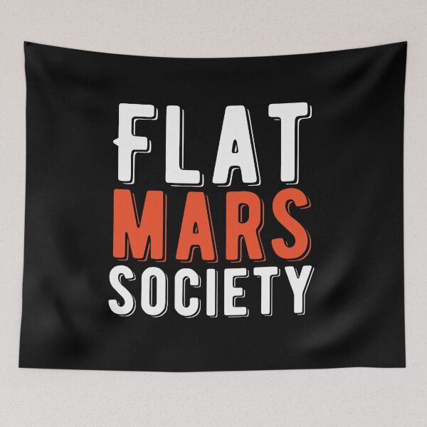 Artikelvorschau, Flat Mars Society Zitat entworfen und verkauft von AritraSur.