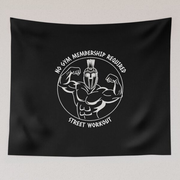 Item preview, No Gym Required Street Workout designed and sold by MikesPoD.