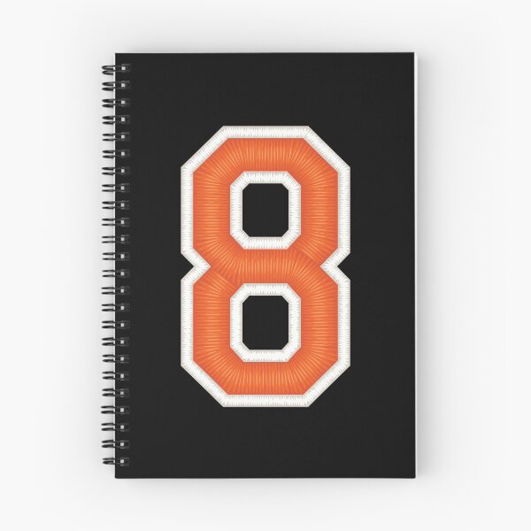 Item preview, Sports Number 8 Jersey Eight Orange designed and sold by elhefe.