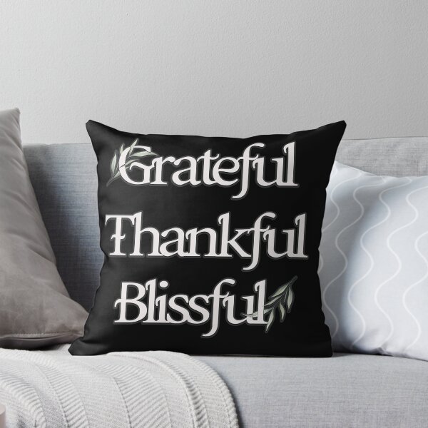 Item preview, Grateful Thankful Blissful designed and sold by Tannumoni.
