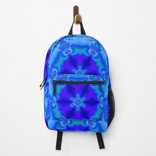 Item preview, Kaleidoscope Deep Blue Star VI - Cool Color Symmetry designed and sold by gphotobox.