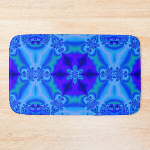Artikelvorschau, Kaleidoscope Deep Blue Star VI - Cool Color Symmetry entworfen und verkauft von gphotobox.