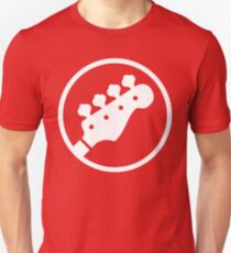 Headstock Rock - Bass Unisex T-Shirt