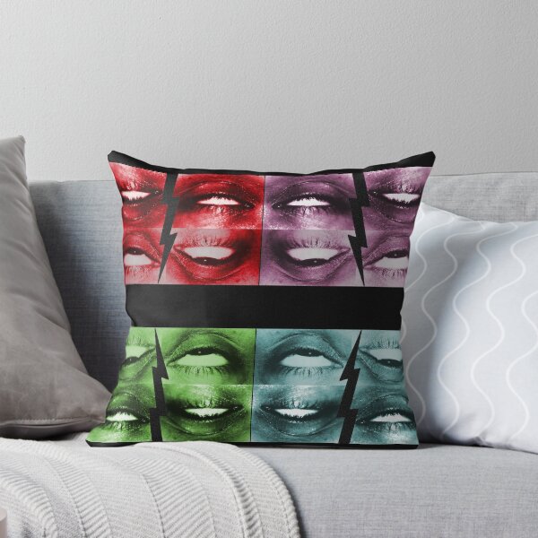 "Parallel Observers" Throw Pillow