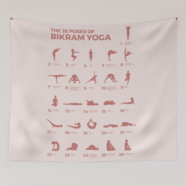 Item preview, The 26 Poses of Bikram Yoga Peach designed and sold by The Art of the  Pause.