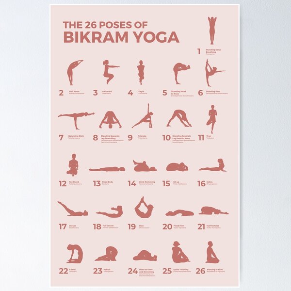 26 Bikram Yoga Postures - Kathleen Loves Yoga