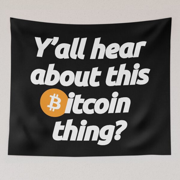 Item preview, You all hear about this Bitcoin Thing - Crypto Love Currency Btc Quote designed and sold by elhefe.