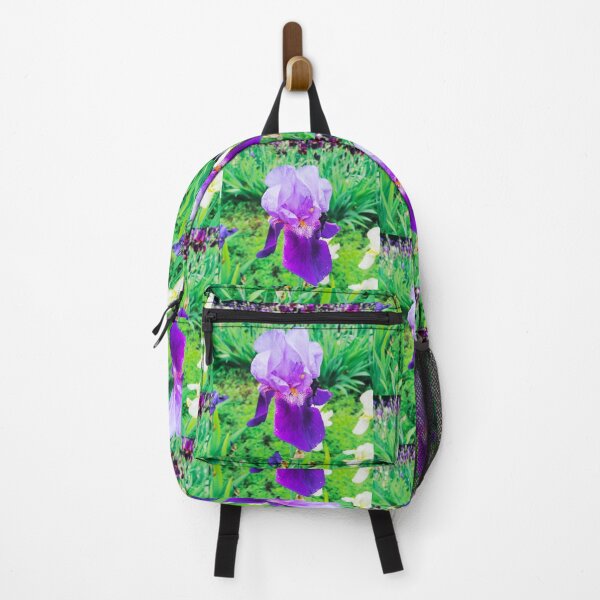 Item preview, Violet iris in blossom, natural perfection designed and sold by helenkaiy.