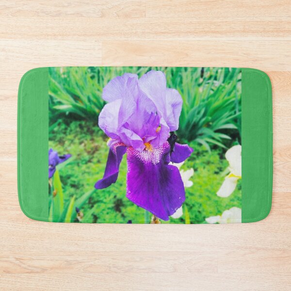 Item preview, Violet iris in blossom, natural perfection  designed and sold by helenkaiy.